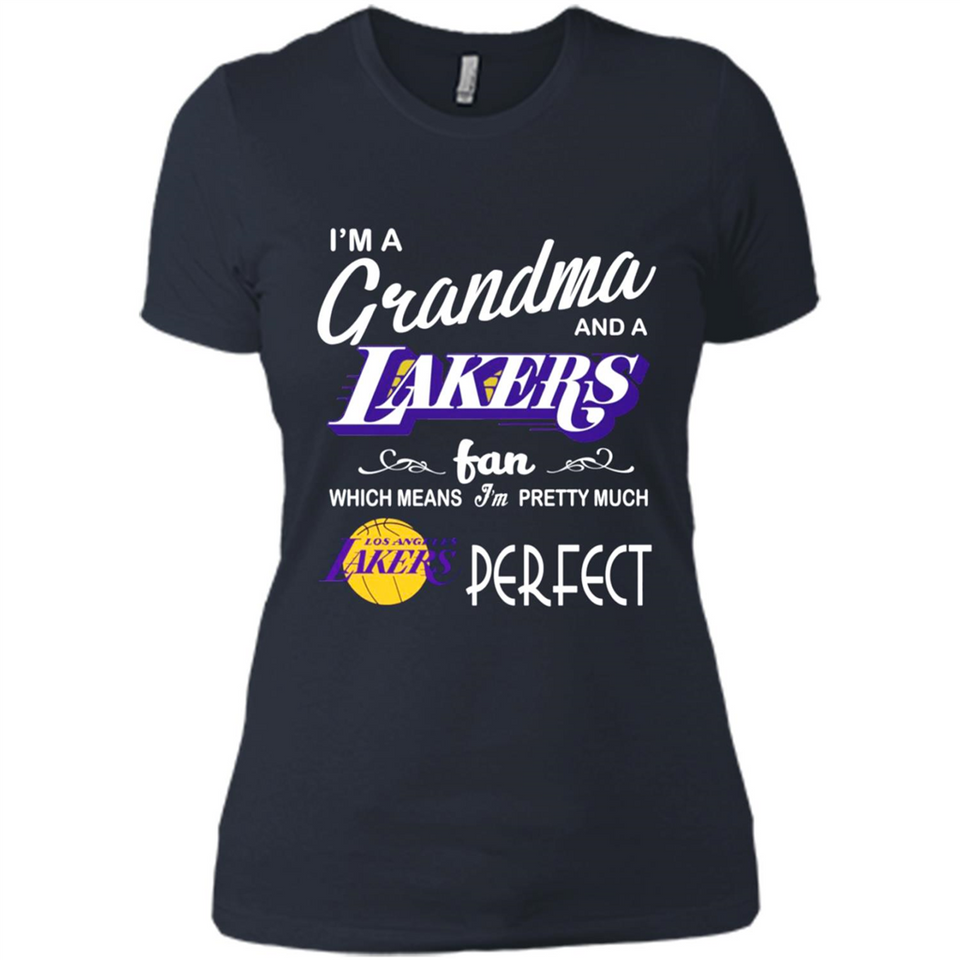 I'M A Grandma And A Los Angeles Lakers Fans