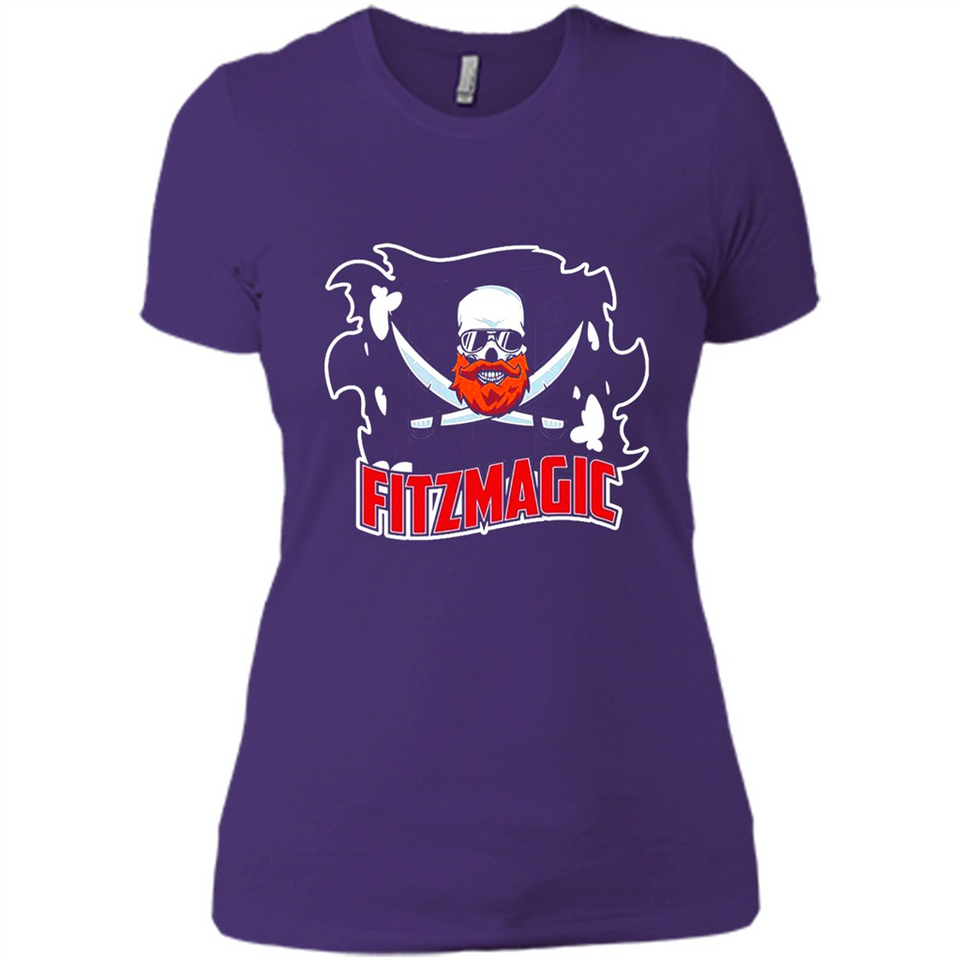 Order Fitzmagic T-Shirt Ryan Fitzpatrick Beard Skull Football Tampa Florida PINGPONG