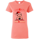 Home Malone Christmas Sweater PINGPONG - Ladies Short-Sleeve