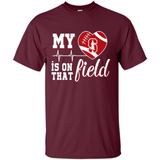 Stanford Cardinal Football My Heart is on that Field - Shirt