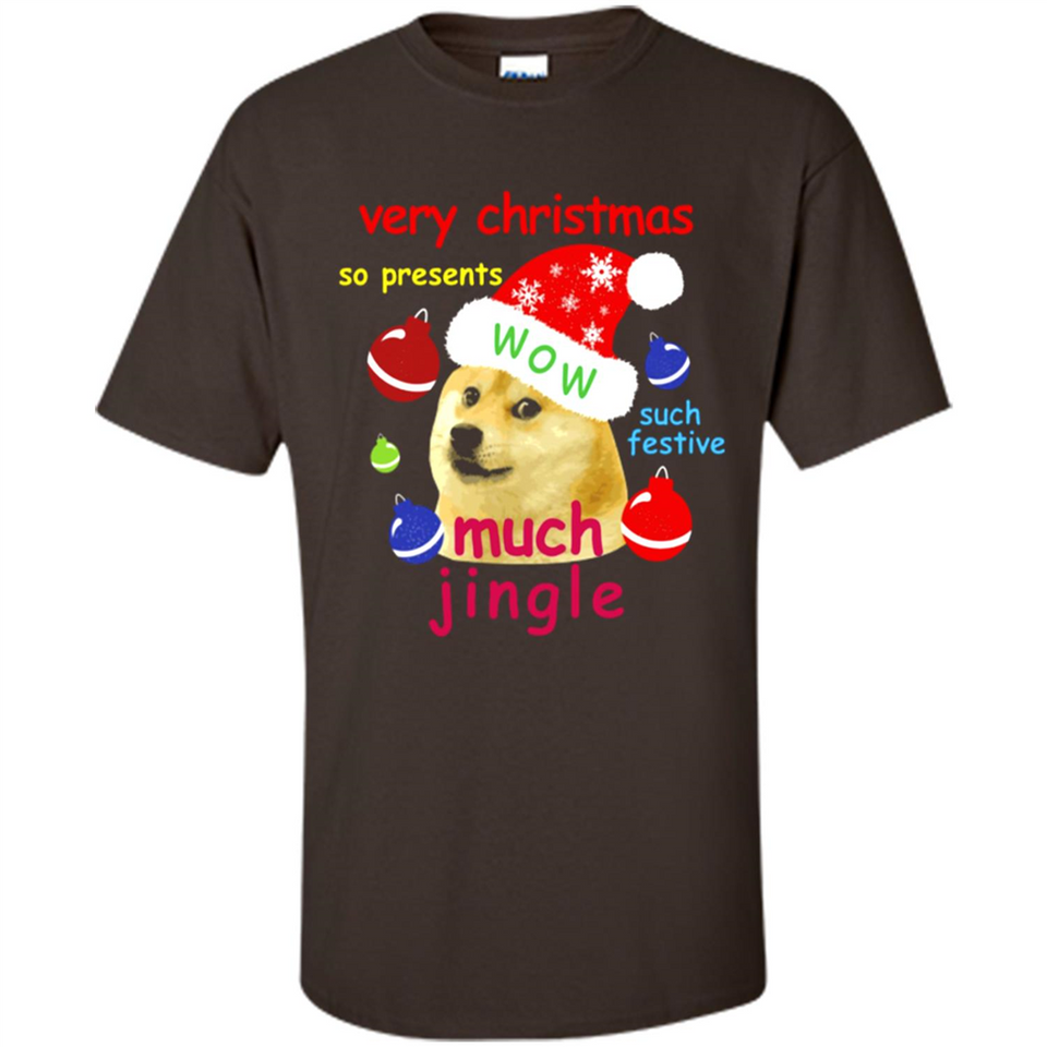 Christmas Doge Meme Shirts Funny Santa Shiba Inu Dog - Shirt