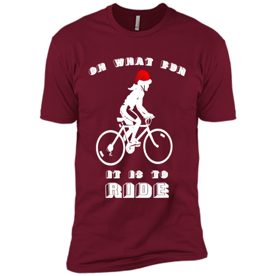Christmas Cycling Shirt - Christmas Cycling