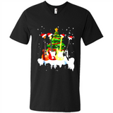 Santa Hat Electric Guitar Classical Guitar Christmas shirt Ladies' Boyfriend