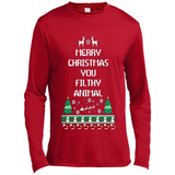Merry Christmas You Filthy Animal Sweatshirt PINGPONG