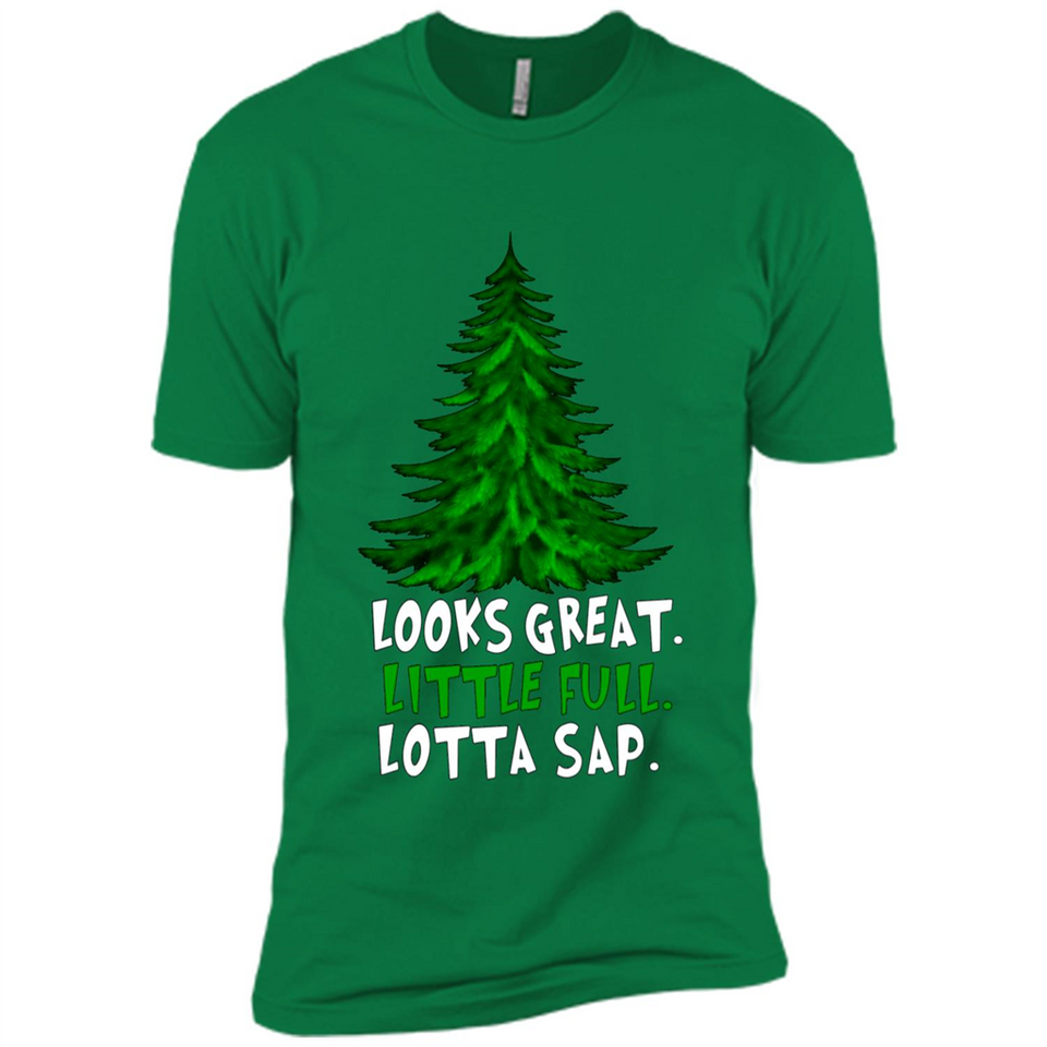 Looks Great Little Full Lotta Sap Funny Christmas PINGPONG