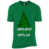 Looks Great Little Full Lotta Sap Funny Christmas PINGPONG