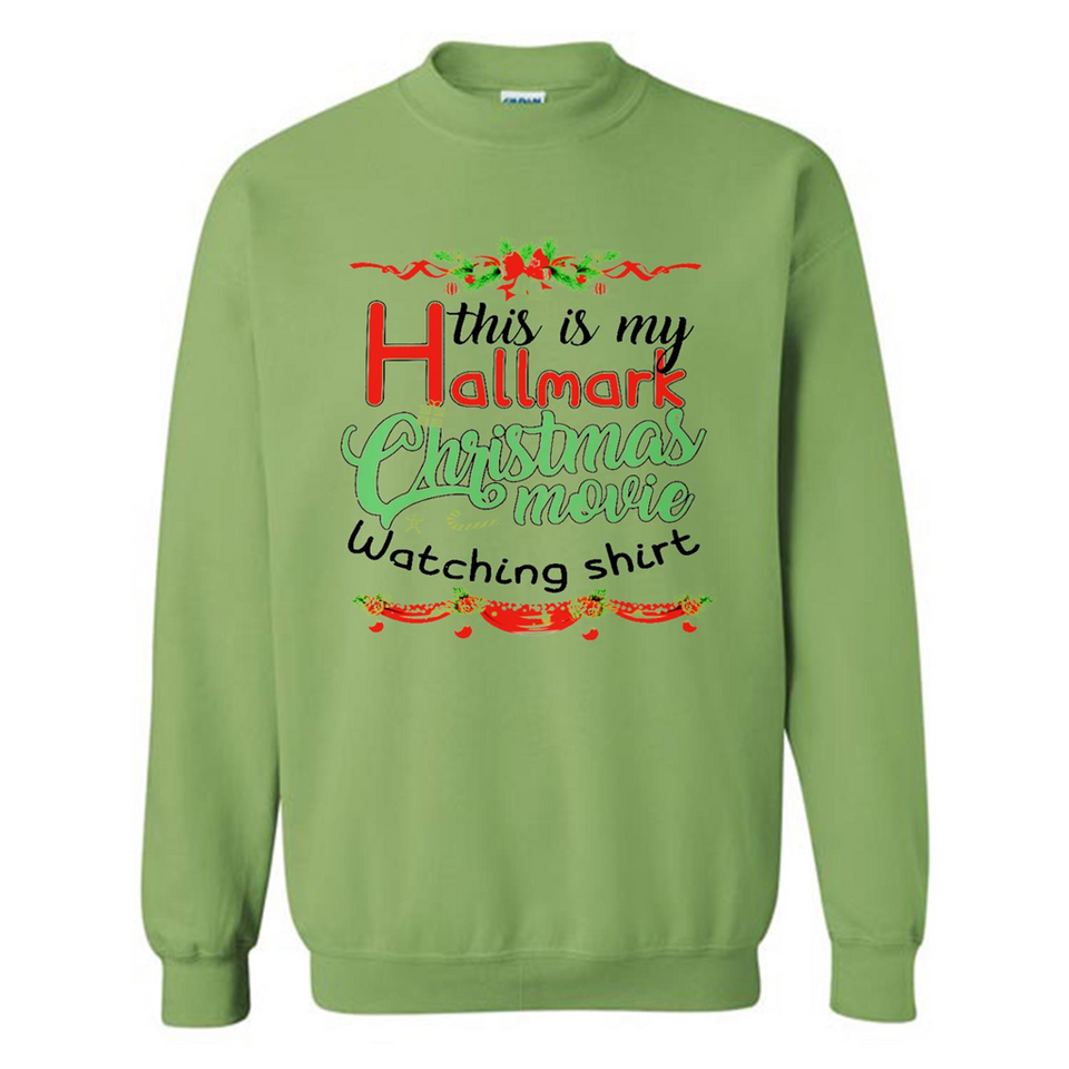 This My Movies Hallmark-Christmas Loves Is T-Shirt - Sweatshirt