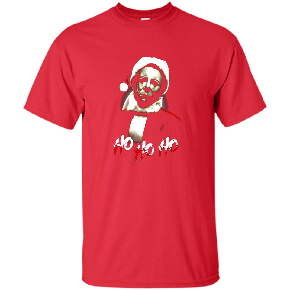 Santa Michael Myers Ho Ho Ho Merry Christmas Sweatshirt - Shirt