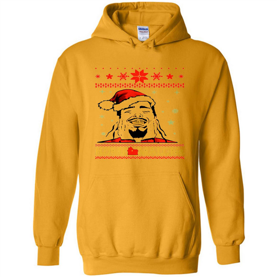 Home Malone Christmas Sweater PINGPONG - Hoodie