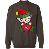 San Francisco 49ers ELF Elves Grinch Santa Claus