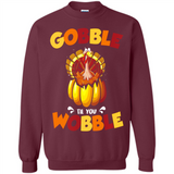 Gobble Til You Wobble Funny Thanksgiving Day Turkey