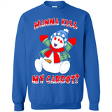 Snowman Wanna Kiss My Carrot Christmas - Sweatshirt