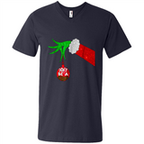 GRINCH HAND HOLDING CHRISTMAS ORNAMENT - DON'T BE A GRINCH PINGPONG