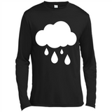 Rain Graphic Funny Black mugs PINGPONG - Canvas Long Sleeve T-Shirt