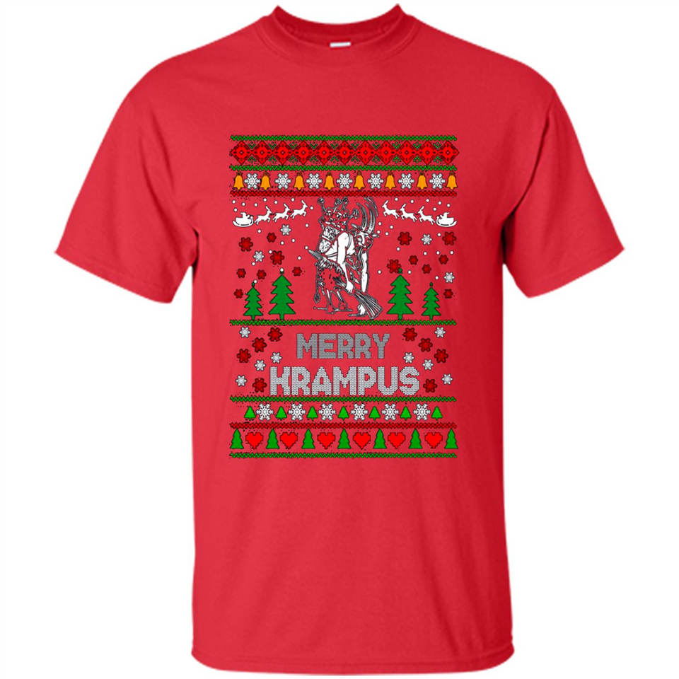 Merry Krampus Christmas sweatshirt PINGPONG