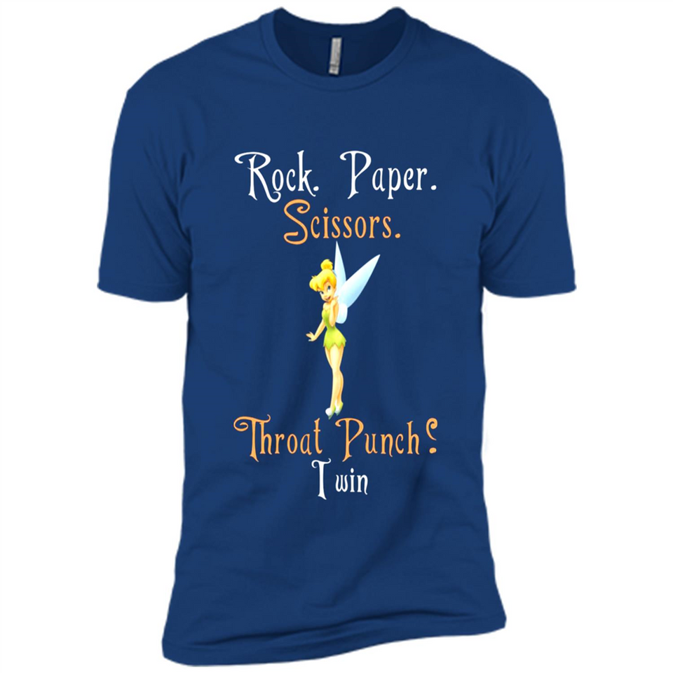 Tinker Bell Rock Paper Scissors Throat Punch I win PINGPONG