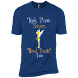 Tinker Bell Rock Paper Scissors Throat Punch I win PINGPONG