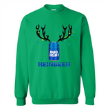 Bud Light Reinbeer Funny Beer Reindeer Christmas Sweatshirt - Sweatshirt