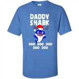 Daddy Shark Costume Reindeer Funny Christmas T-Shirt - Shirt