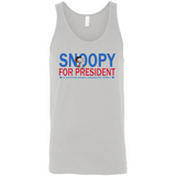 Snoopy for President - Canvas Unisex Tank