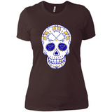 St. Louis Blues Hockey Sugar Skull Day of the Dead