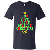 Joy Love Cheer Believe Christmas Tree