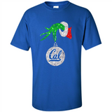 Amazing California Golden Bears Glitter Grinch Monogram Ornament Christmas Gift - Shirt