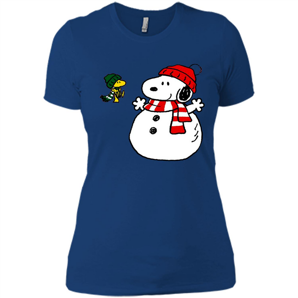 Snoopy Snowman Christmas