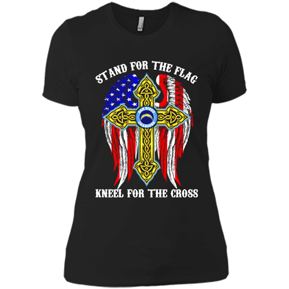 Chargers - stand for the flag kneel for the cross
