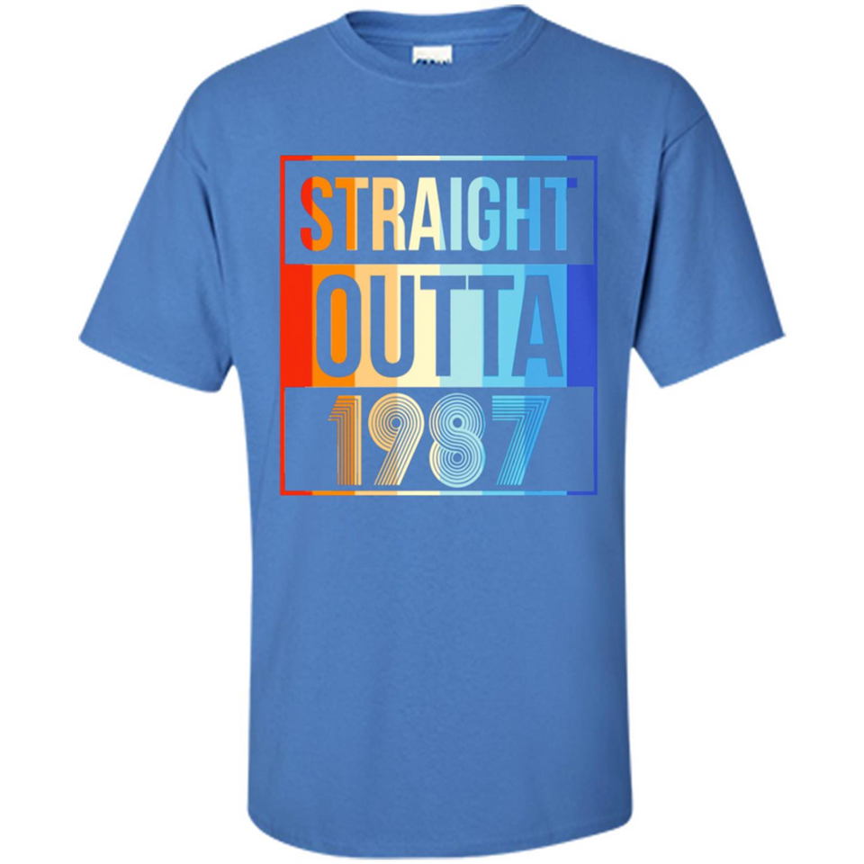Retro Straight Outta 1987 31 Years Old - Shirt