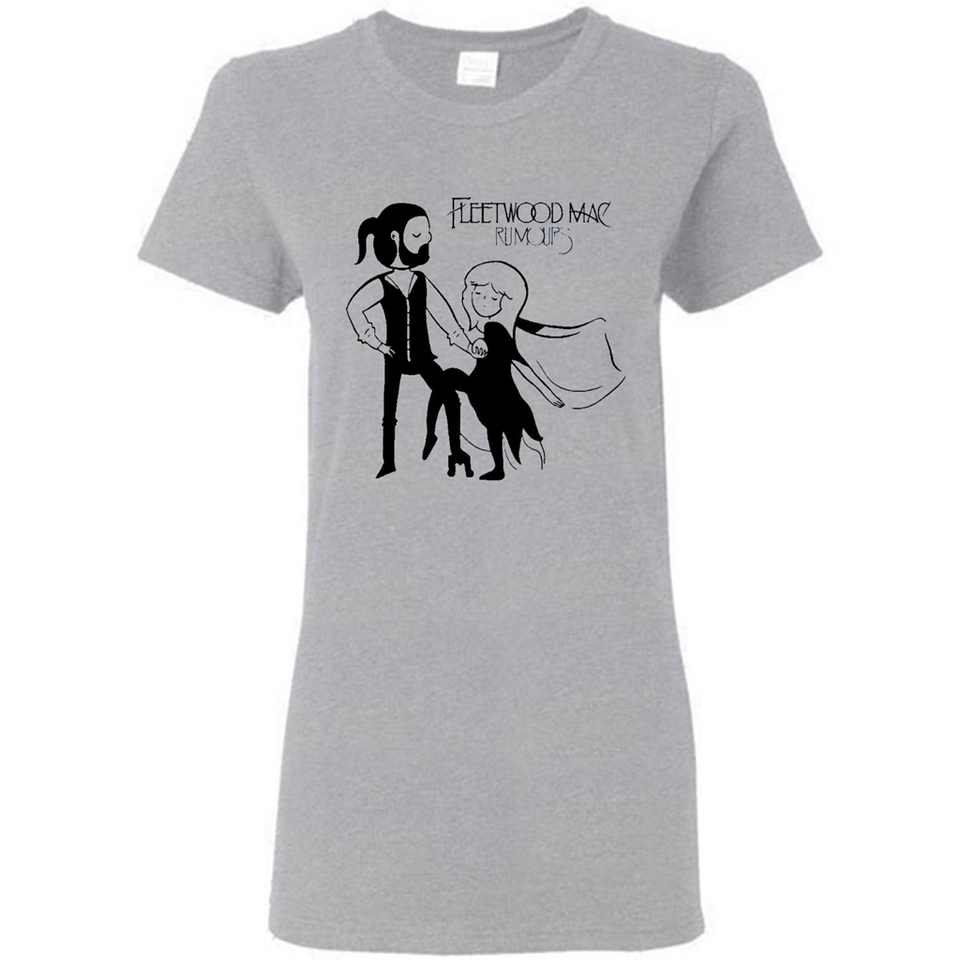 Fleetwood Mac Rumours Shirt PINGPONG - Ladies Short-Sleeve