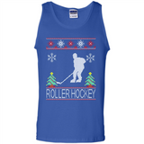 roller hockey Christmas ugly