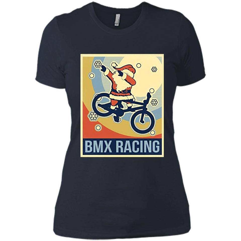 bmx racing dabbing Santa Christmas