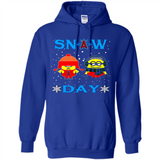 Snow Day Shirt For Los Angeles Angels Vs Minion Fans pingpong