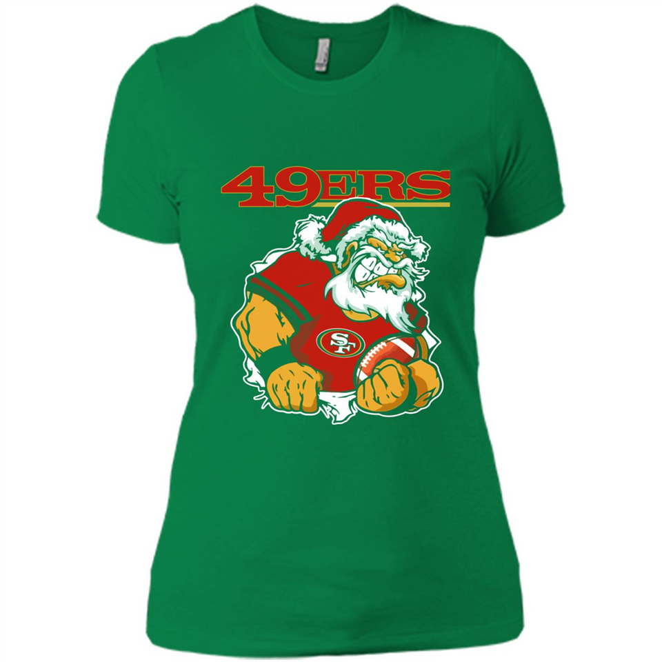 Grumpy Santa Claus San Francisco 49ers Football Team PINGPONG