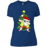 Dabbing Santa Christmas In July - Ladies' Boyfriend T-Shirt