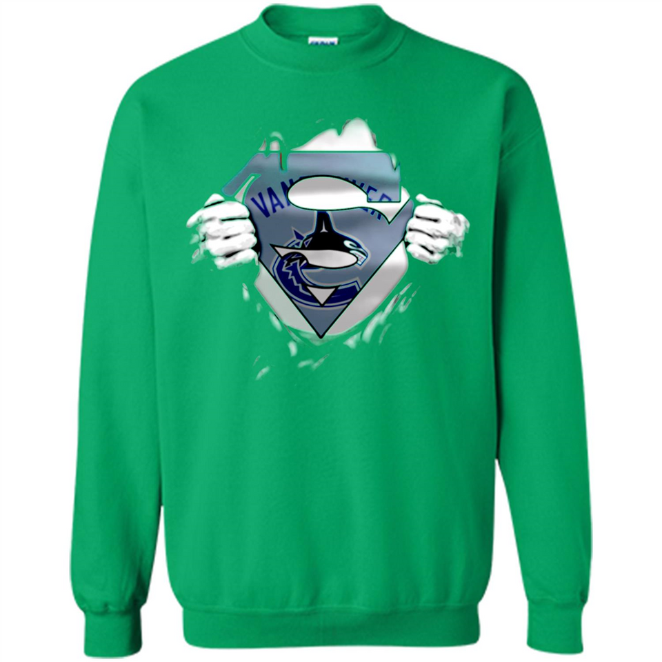 Vancouver Canucks And Superman Fans - Sweatshirt