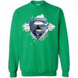Vancouver Canucks And Superman Fans - Sweatshirt