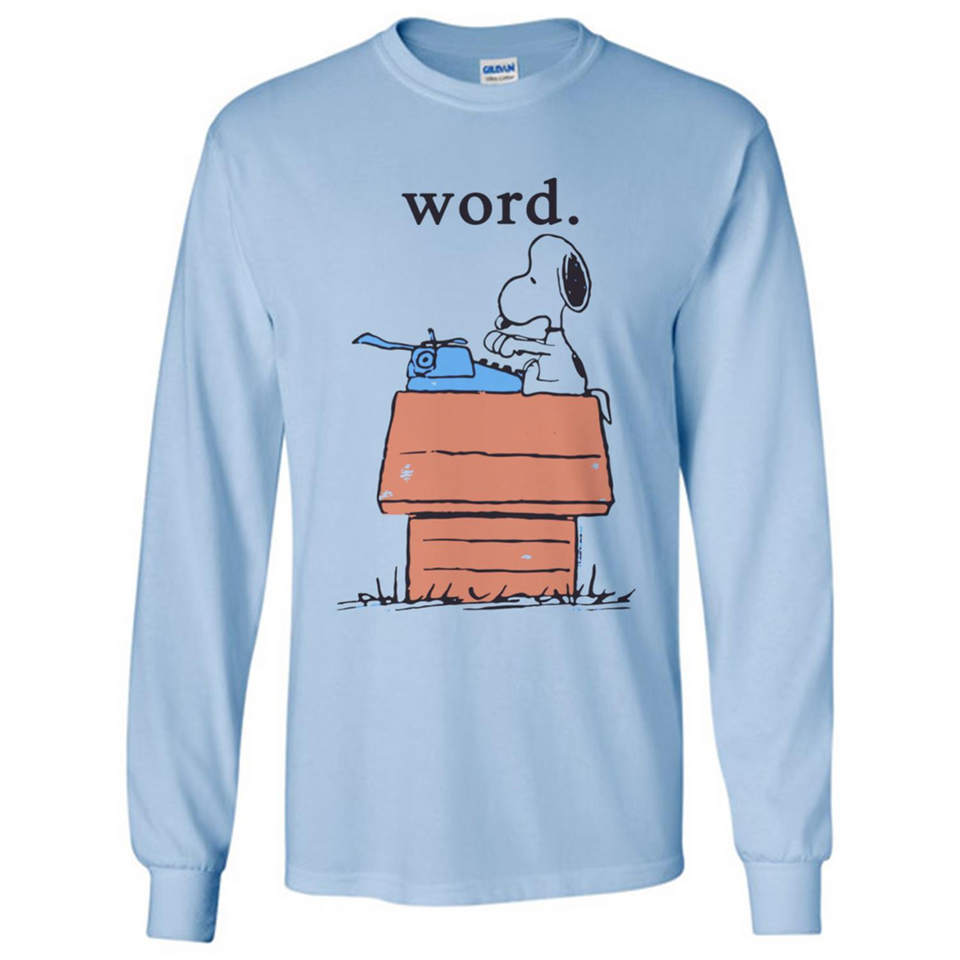 Snoopy Word - Long Sleeve T-Shirt
