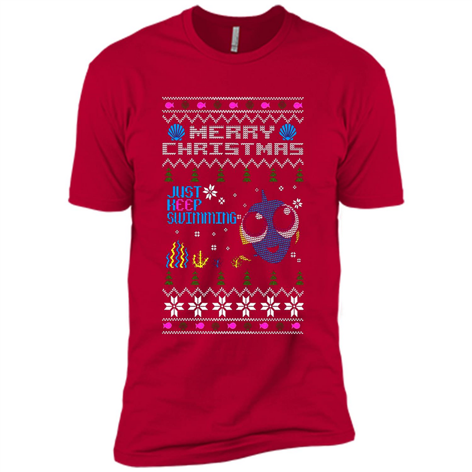 Finding Nemo Merry Christmas Just Keep Swimming