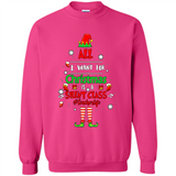 Teacher Sweashirt - All I Want For Christmas is Silent Class
