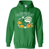 Grumpy Santa Claus Dallas Cowboys Football Team PINGPONG