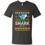 Baby shark Doo Doo Doo Christmas - Men's V-Neck