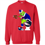 New York Giants Toilet Grinch Santa Claus Football Fan PINGPONG
