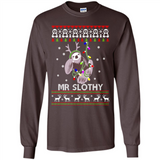 Mr Slothy Christma - Long Sleeve T-Shirt