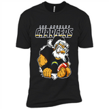 Grumpy Santa Claus Los Angeles Chargers Football Team PINGPONG