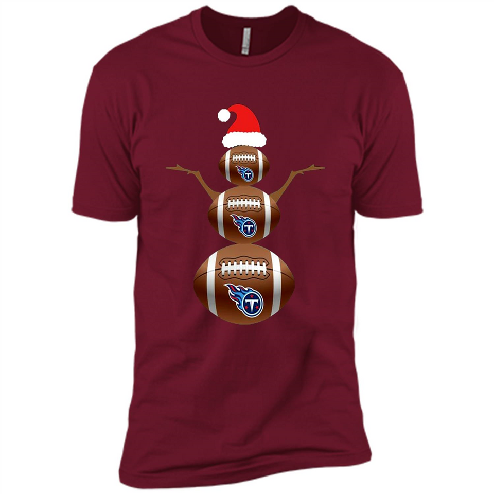 Tennessee Titans NFL Dabbing Snowman Xmas