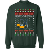 Merry Christmas Forklift ugly sweatshirt PINGPONG