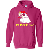 Pugicorn Pug Unicorn Funny Shirt PINGPONG - Hoodie
