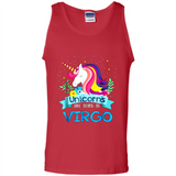 Unicorns are born in Virgo Birthday Rainbow Gift Ladies Custom